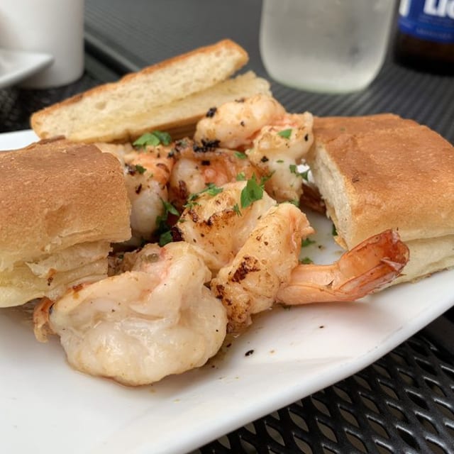 Garlic Shrimp.
